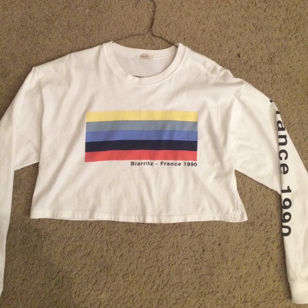 Cropped Longsleeve Brandy Melville Top